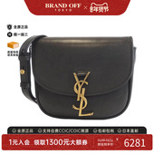 中古YSL女包B级9新Kaia马鞍包皮革斜挎包正品 时尚 休闲BRANDOFF