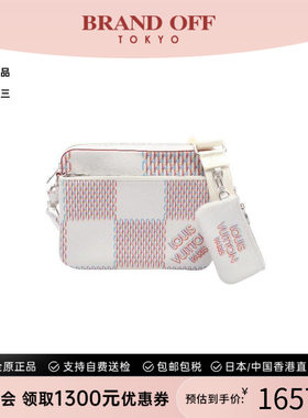 中古LV路易威登斜挎包メンズ牛皮