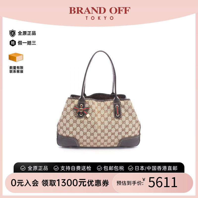 中古-日本进口Gucci古驰托特包图片