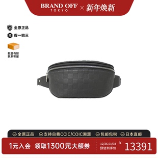 Bag胸包斜挎包正品 Bum Canvas 中古LV路易威登男包A级95新Infini