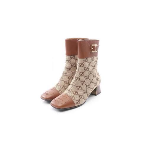 中古Gucci古驰鞋レディース帆布