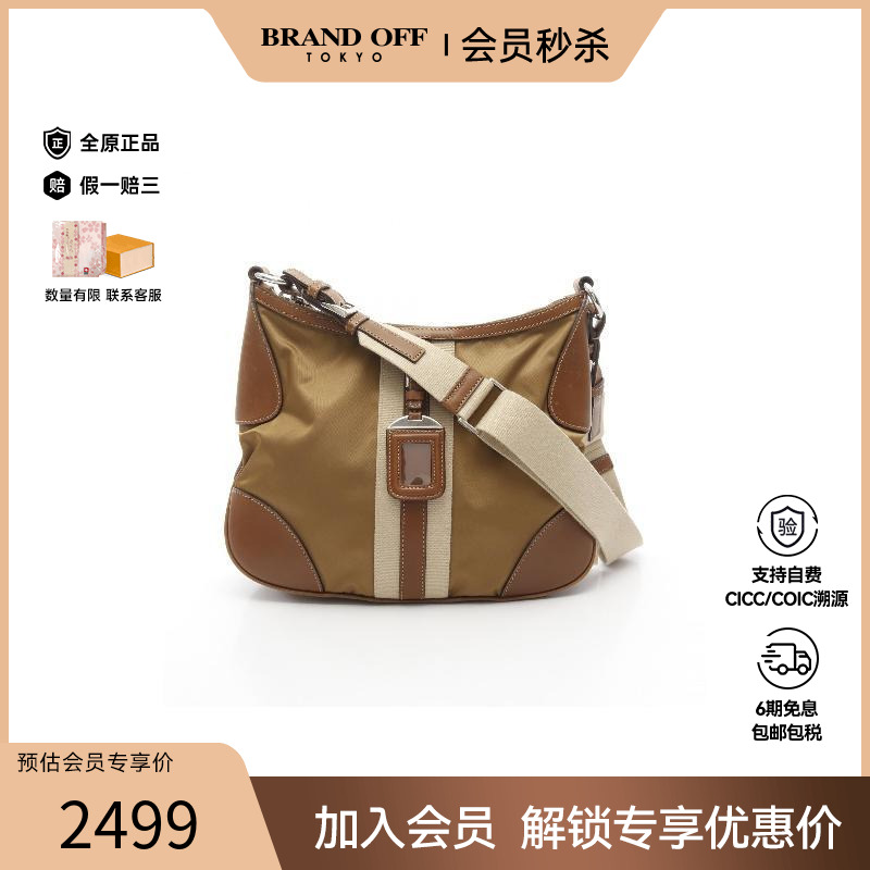 中古Prada普拉达斜挎包