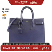 中古YSL女包B级9新Sac 复古BRANDOFF 时尚 Jour小牛皮斜挎包正品