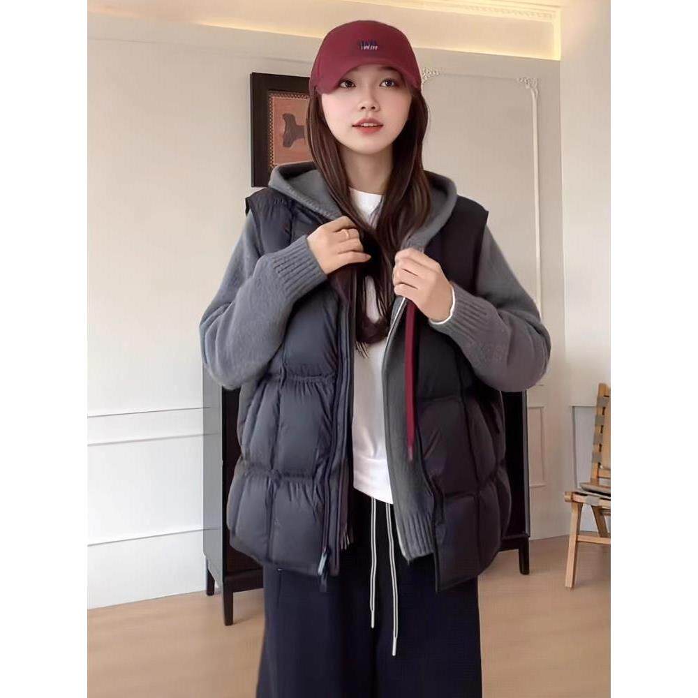 JOYIASS超好看冬装马甲女2025秋冬季新款韩系超好看马夹外套背心