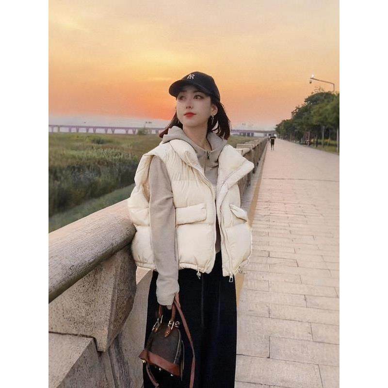 JOYIASS马甲外套2025秋冬新款女韩版高级感短款外穿坎肩背心马夹