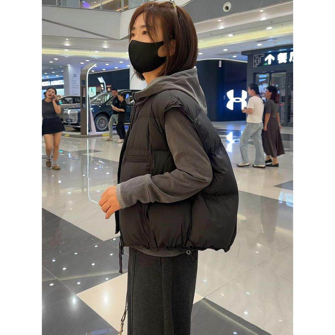 JOYIASS2025秋冬季新款女士韩版小众气质马甲大码胖MM时尚无袖上