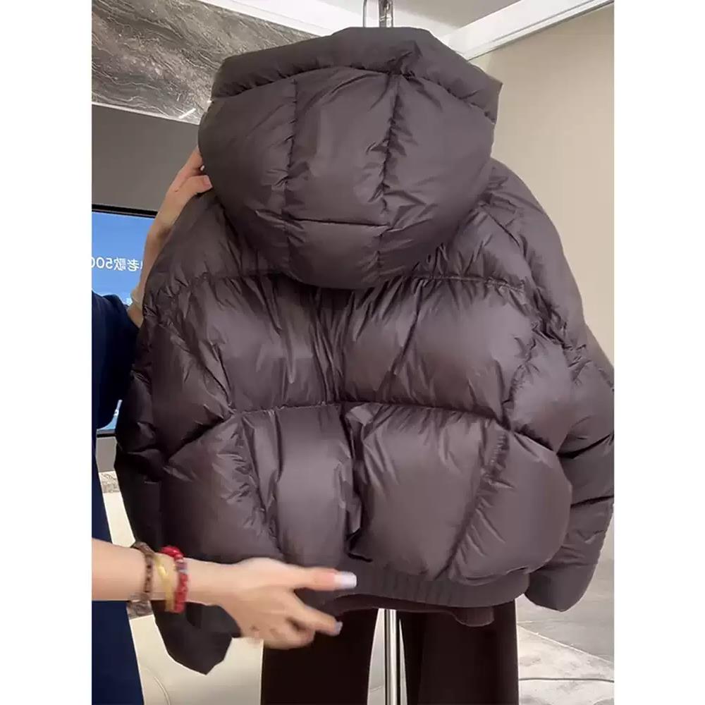 JOYIASS2025新款服女款秋冬款时尚洋气爆款保暖加厚连帽衣短外套