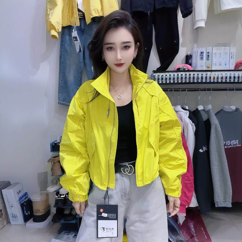 JOYIASS外套女2025新款爆款大尺码宽松显瘦休闲短款夹克衫春秋季