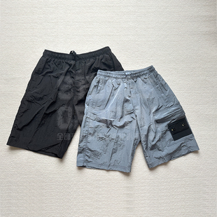 自主Metal nylon shorts石头金属尼龙夏季简约短裤现货