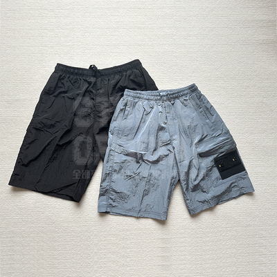 自主Metal nylon shorts石头金属尼龙夏季简约短裤现货