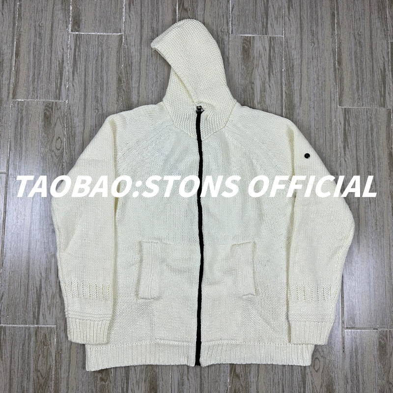 544D4  22FW HANDMADE REEL加厚外套 连帽拉链毛衫