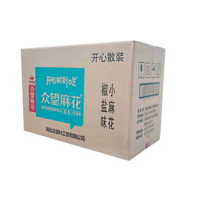 众望整箱甜味独立包装小麻花