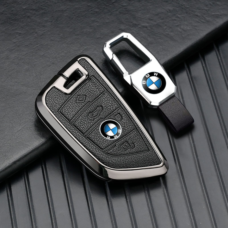 宝马锌合金钥匙套360°全包保护