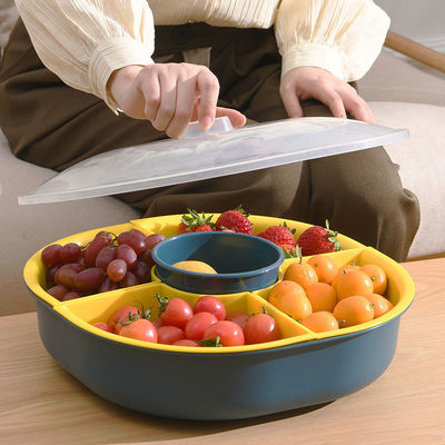 水果盘客厅茶几网红创意新款果盆零食盘糖干果盒家用沥水篮洗菜盆