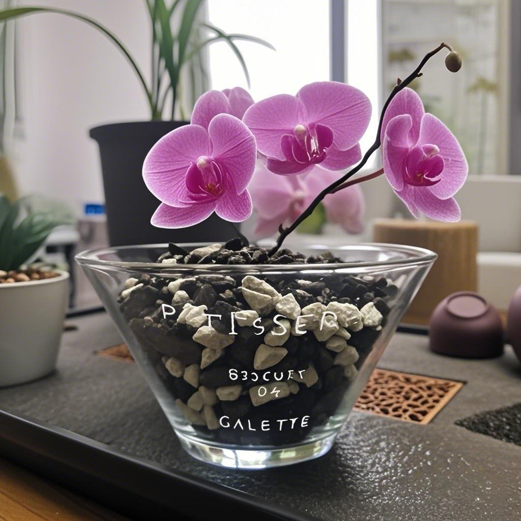 沐兰听枫工位办公桌面绿植ins风湿养半水培带植料蝴蝶兰玻璃花盆