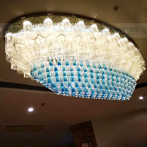中山古镇灯具工厂大水晶灯吸顶灯