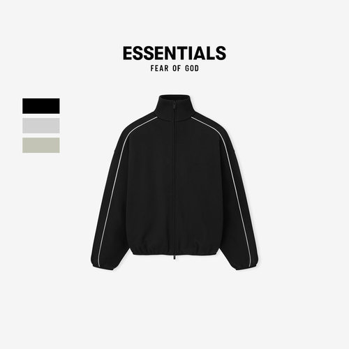 Essentials26SS立领卫衣夹克