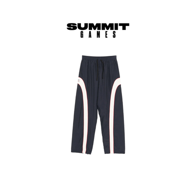 SUMMITGAMES复古撞色尼龙长裤