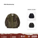 White 山系抓绒华夫格拼料夹克外套 白山 Mountaineering 25FW