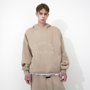 Fear Of God Essentials卫衣连帽外套薄绒宽松长袖秋季潮牌
