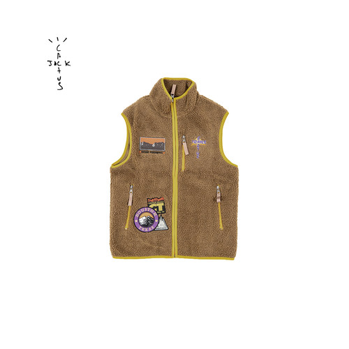 CACTUSJACK羊羔绒摇粒绒马甲