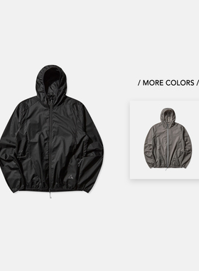 【都市户外】ROA 意大利 25FW 可收纳防风轻薄连帽拉链夹克外套