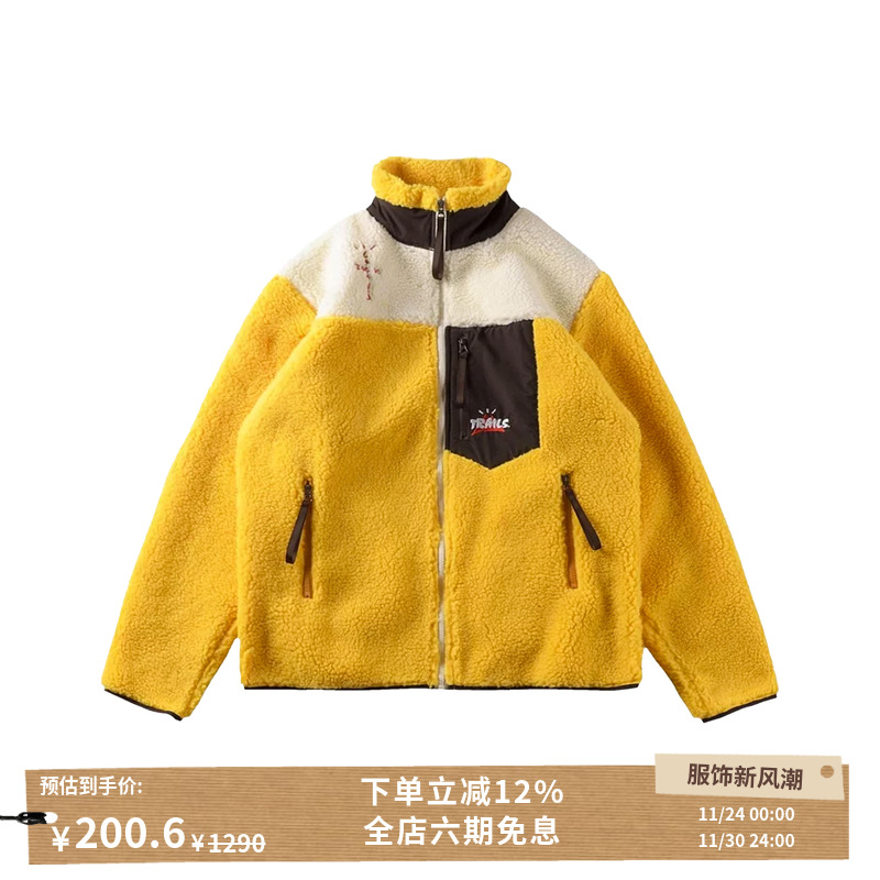 CACTUSJACK三色羊羔绒百搭夹克