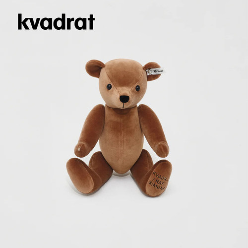 KVADRAT/RAFSIMONS泰迪熊玩偶