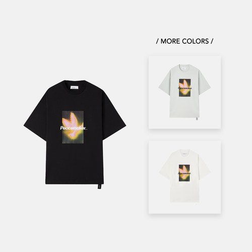 PEACEMAKEROAMC®印花短袖T恤