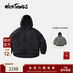 MONSTER 25FW WILDTHINGS 尼龙户外派克大衣棉服外套 秋冬新品