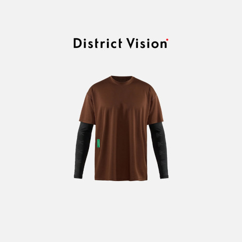 DistrictVision机能紧身袖T恤
