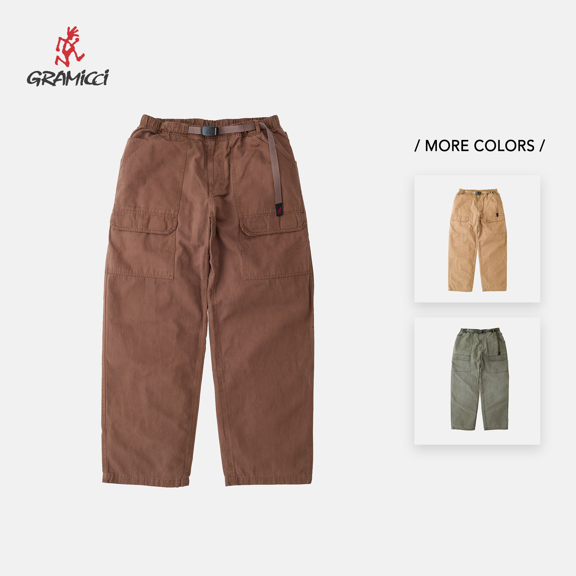 GRAMICCI25FW帆布休闲工装裤