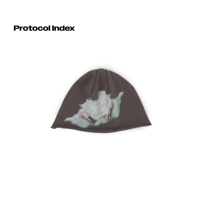 PROTOCOLINDEX印花宽松冷帽
