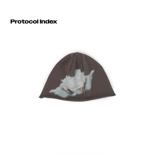 PROTOCOLINDEX印花宽松冷帽