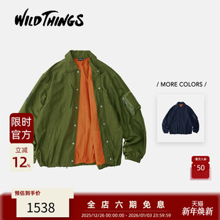 日系户外军工装 25FW WILDTHINGS 训练夹克 秋冬新品