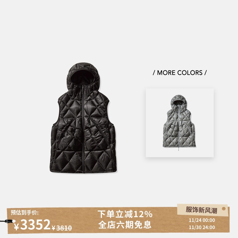 ROA25FWNuna连帽羽绒马甲