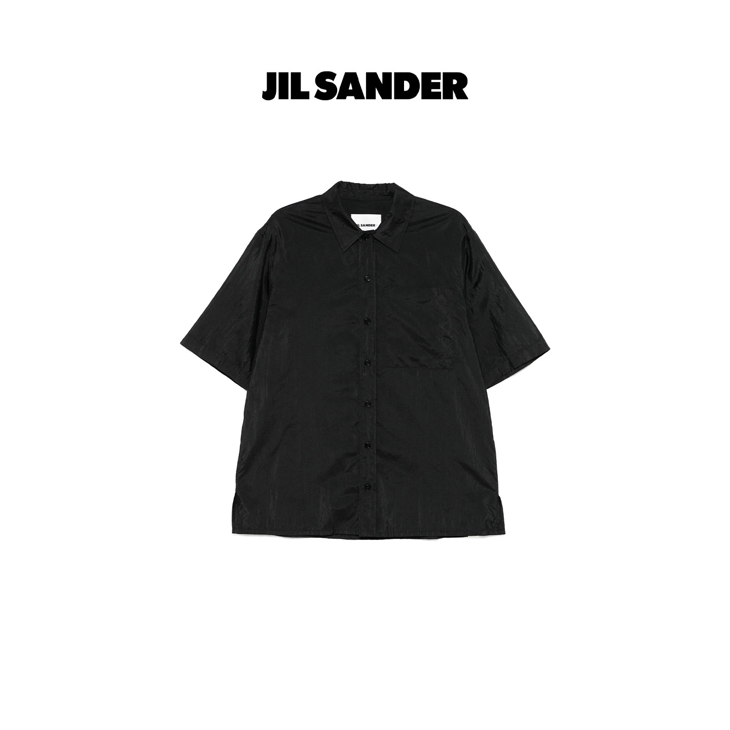 【授权正品】JIL SANDER 26秀款 意大利产 真丝混纺亲肤衬衫