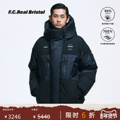 F.C.Real Bristol 日潮复古足球俱乐部拼接700蓬90绒连帽羽绒服