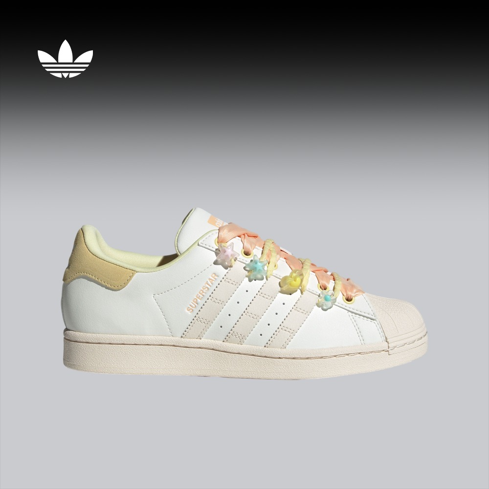 SUPERSTAR贝壳头板鞋糖果配色女adidas Originals阿迪达斯三叶草