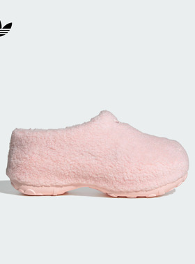 ADIFOM STAN MULE加绒保暖厨师鞋穆勒鞋女子adidas阿迪达斯三叶草