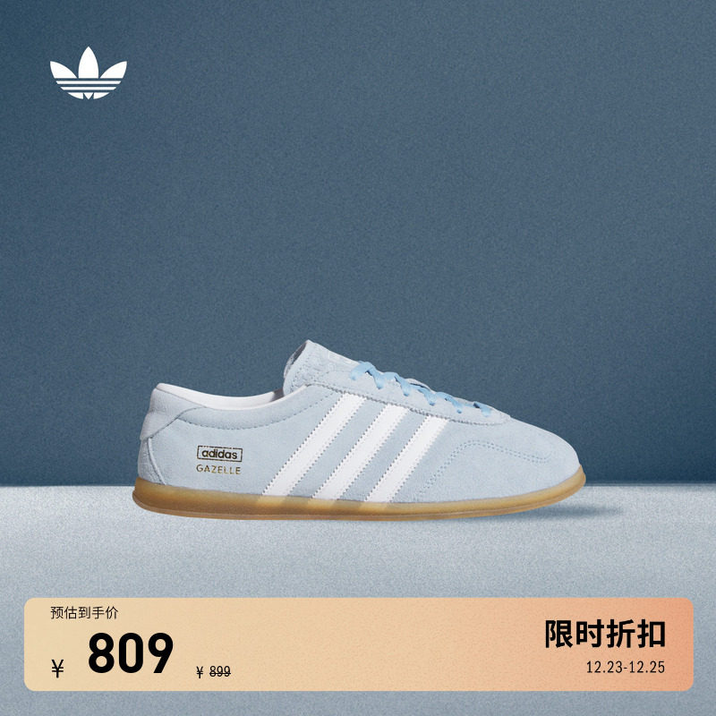 T头鞋阿迪达斯三叶草薄底板鞋