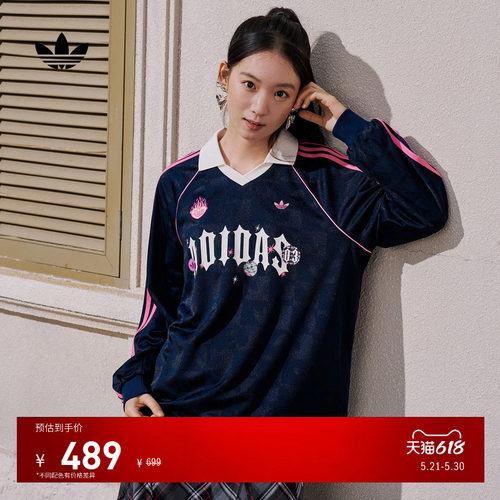 阿迪达斯三叶草女子长袖上衣T恤