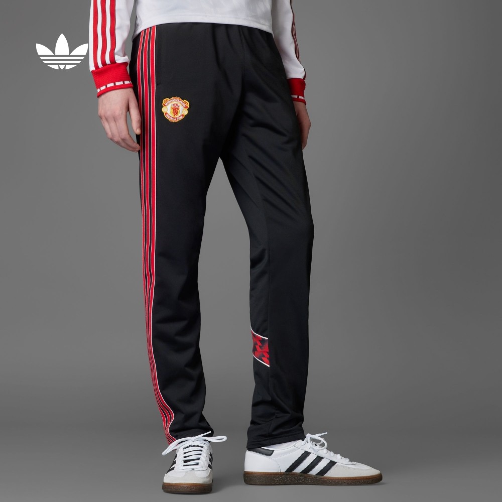 曼联足球休闲文化运动裤男装秋季adidas Originals阿迪达斯三叶草