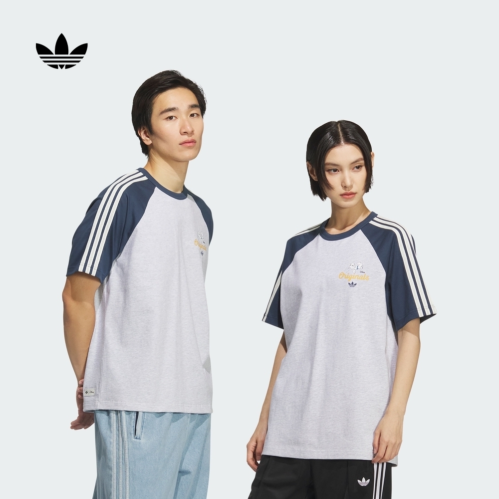 阿迪达斯三叶草男女短袖T恤