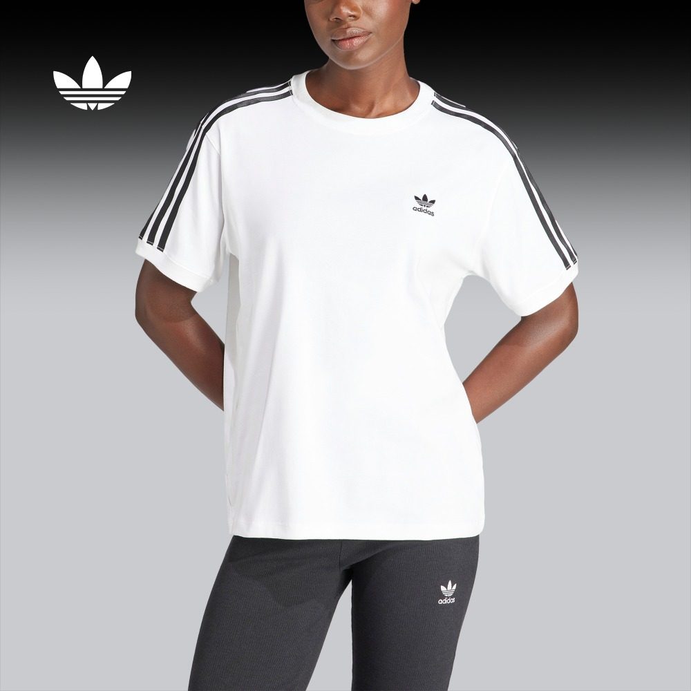 阿迪达斯三叶草女adicolor短袖T