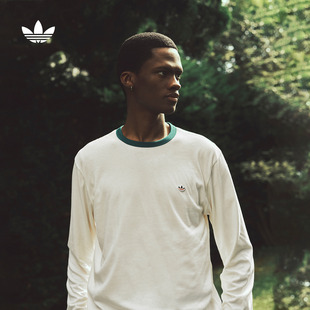 CLOT陈冠希联名运动长袖 Originals阿迪达斯三叶草 T恤男女adidas