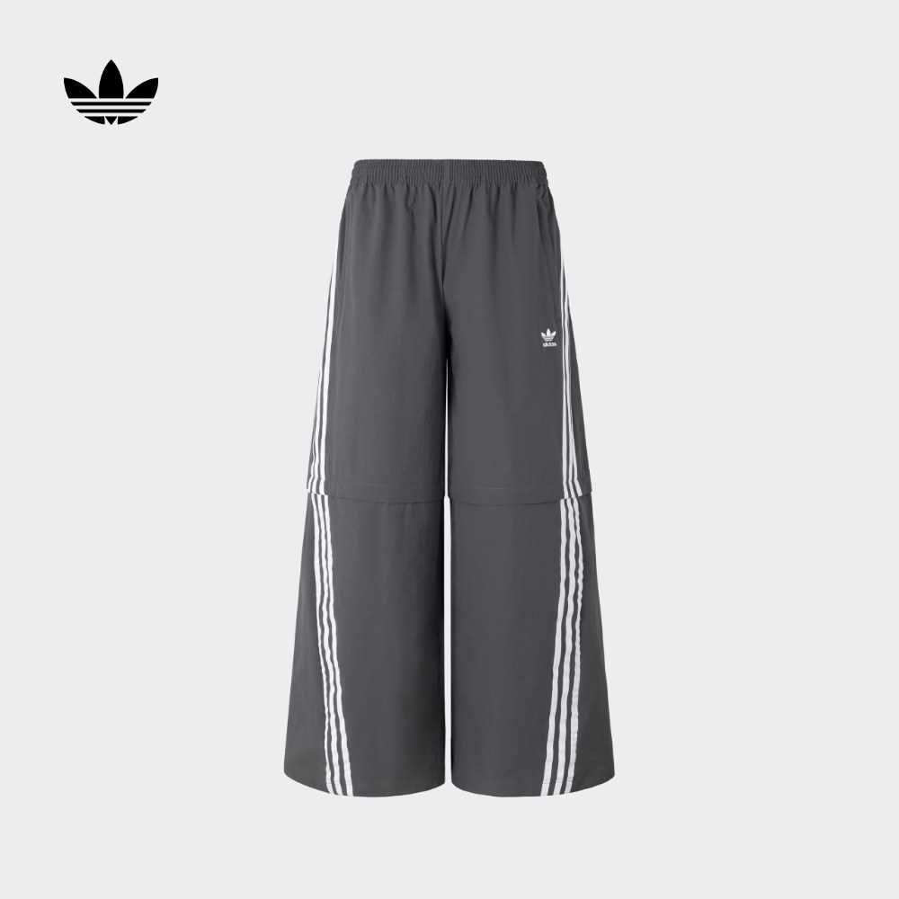 阿迪达斯三叶草男女可拆卸运动裤