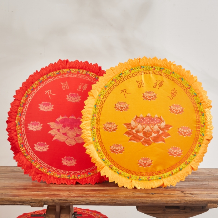 拜垫家用跪垫磕垫蒲团打坐禅修莲花凳摆件棉芯无毒安全珍珠棉