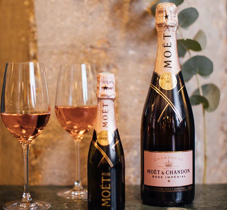 法国进口moet chandon酩悦粉红香槟起泡葡萄酒酩悦干白香槟1.5l