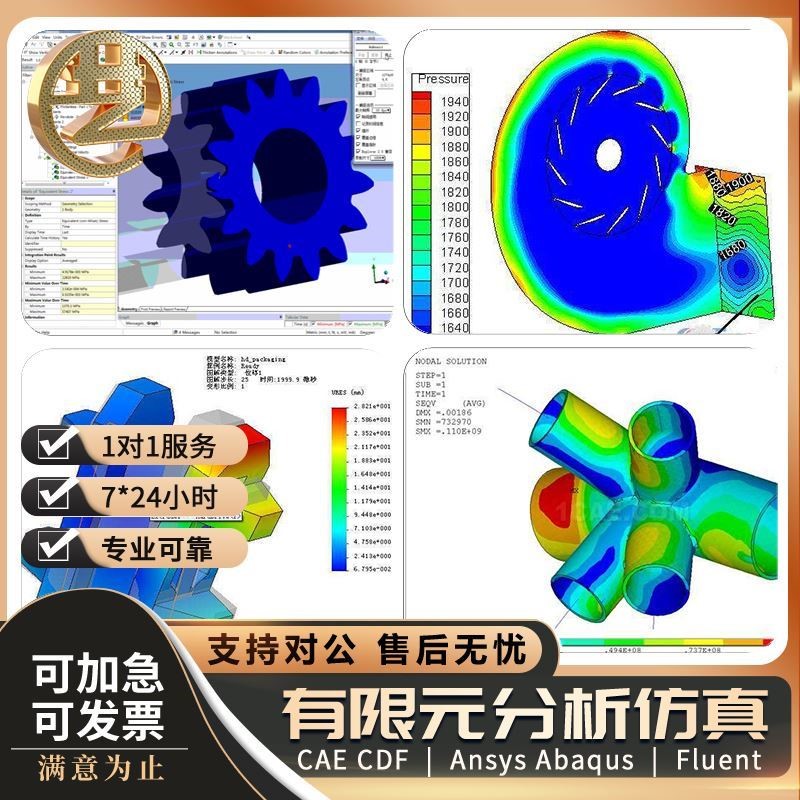 pfc fea Matlab hfss UDF aspenplus maxwell NX彷真分析代做运算